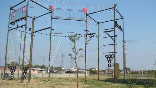 拓展基地训练器械 组合拓展器械 心理行为训练器械 高空组合器械图片